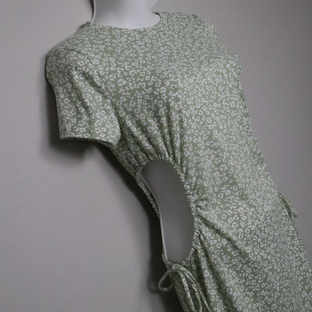 Persaya floral/camo print dress